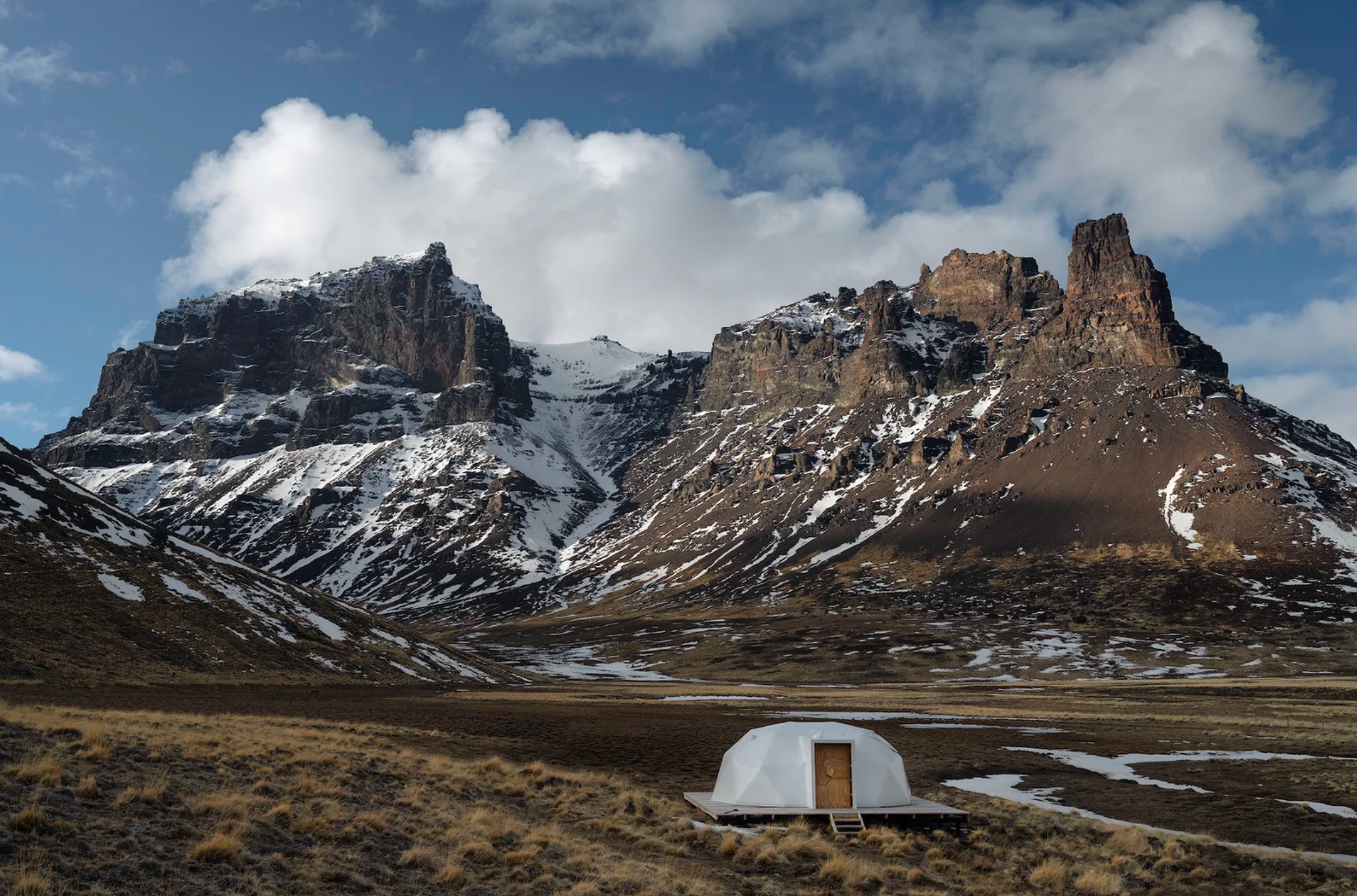 Torres del Paine peaks landscape
